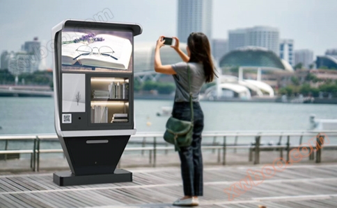 RFID读写器HR7738应用于应用于共享图书街头微型图书馆