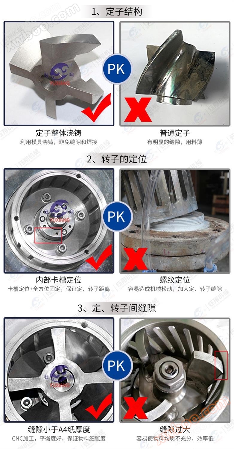 厂家供应均质乳化机 化妆品机械200L小型下均质乳化机 现货示例图15