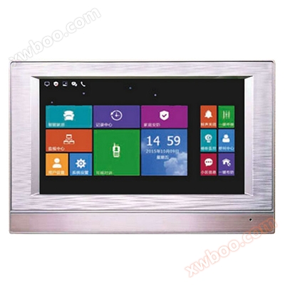 7-calowy cyfrowy podział wewnętrzny Smart Community 80-11 (złoty)