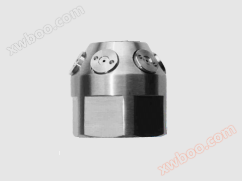 Medium pressure fine water mist open nozzle