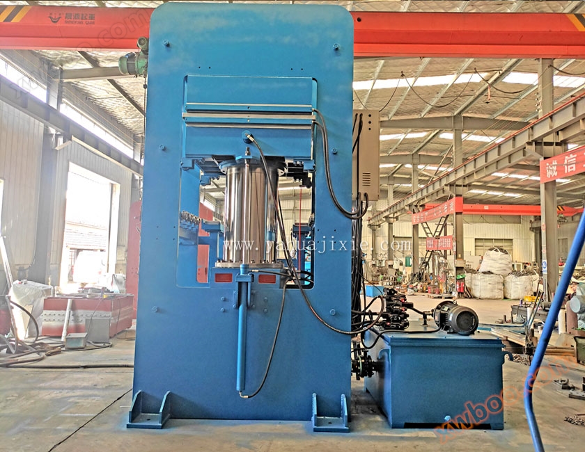 400TPLC control with automatic push-pull mold hot press machine