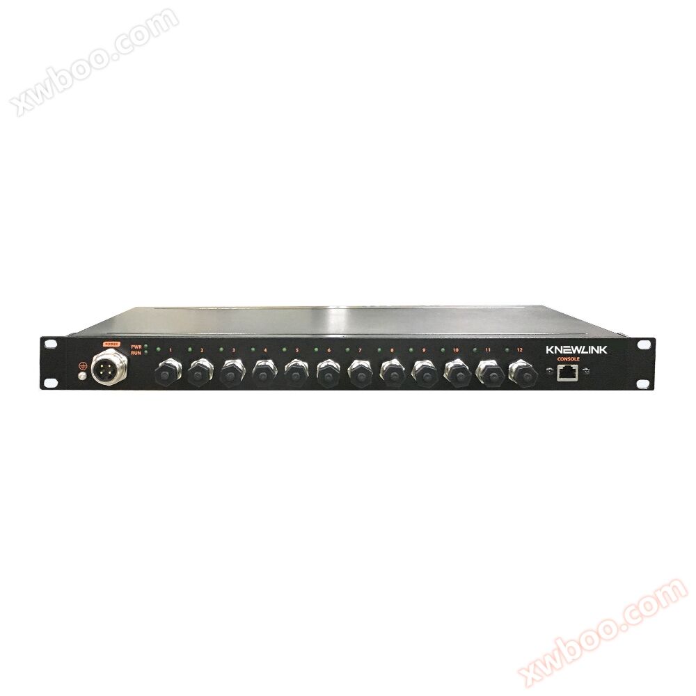 Penticos3612G Промышленная стойка Gigabit 12 трехэтажный интерфейс M12