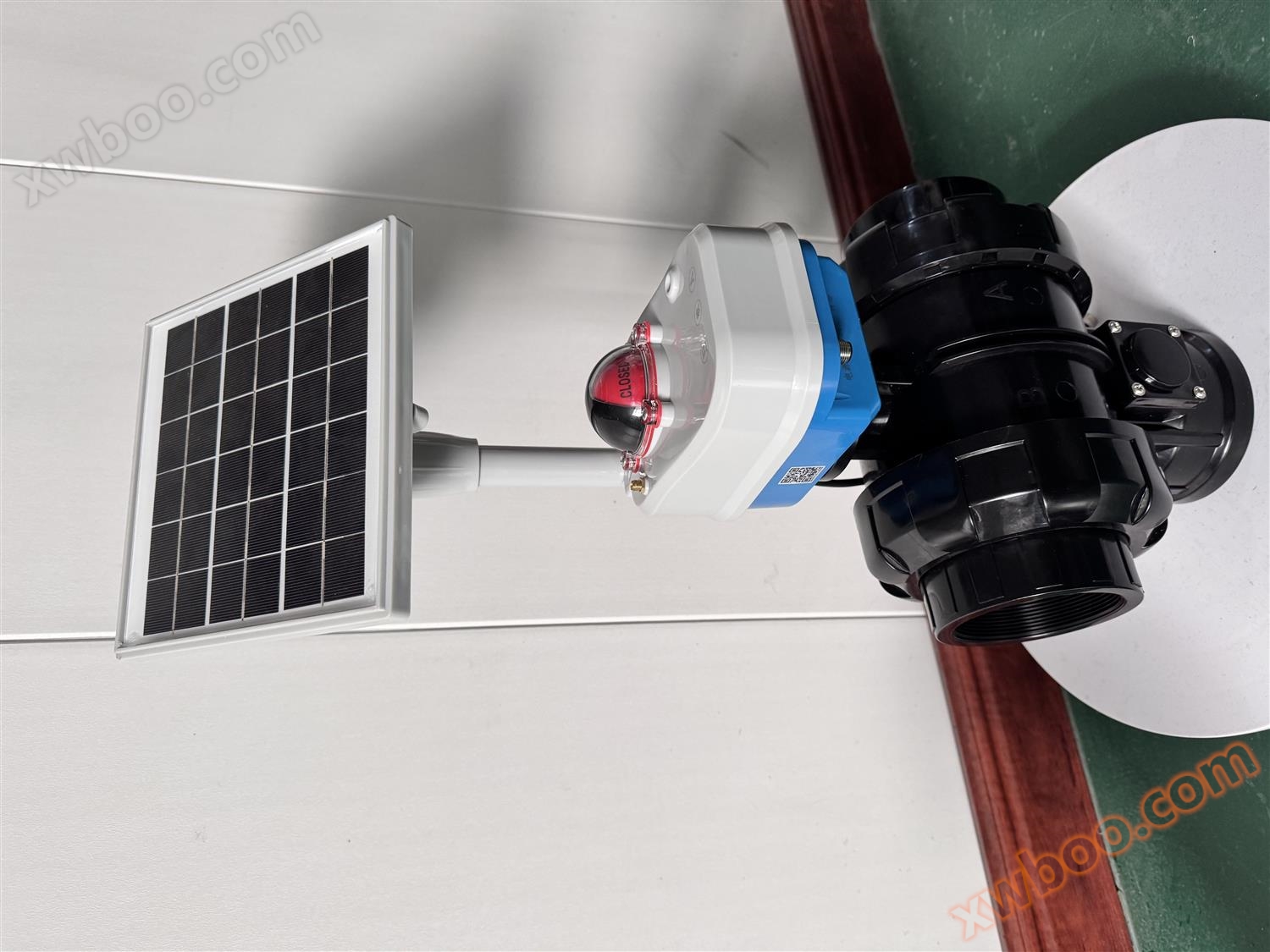 Válvula de bola eléctrica inteligente de tres vías