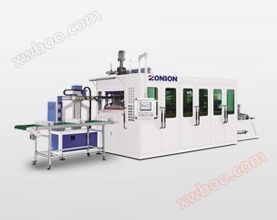 ZBCX-660 повністю автоматична пластикова чашка термоформлення машина